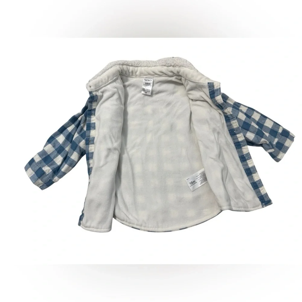 Carters Fleece Lined Flannel